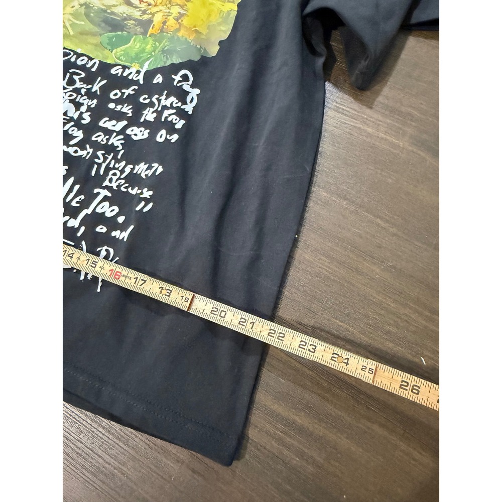 Denim Tears Scorpion and the Frog Graphic T-Shirt Black Mens Size M Made in USA - Picture 6 of 6